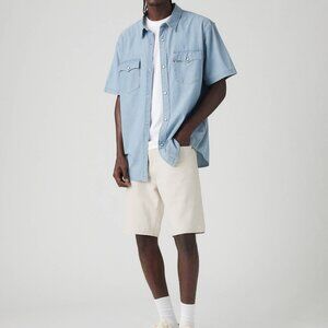 Levi's Loose SilverTab Jean Shorts Smooth Denim Design